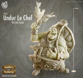 Undur The Cook 3D-printed model